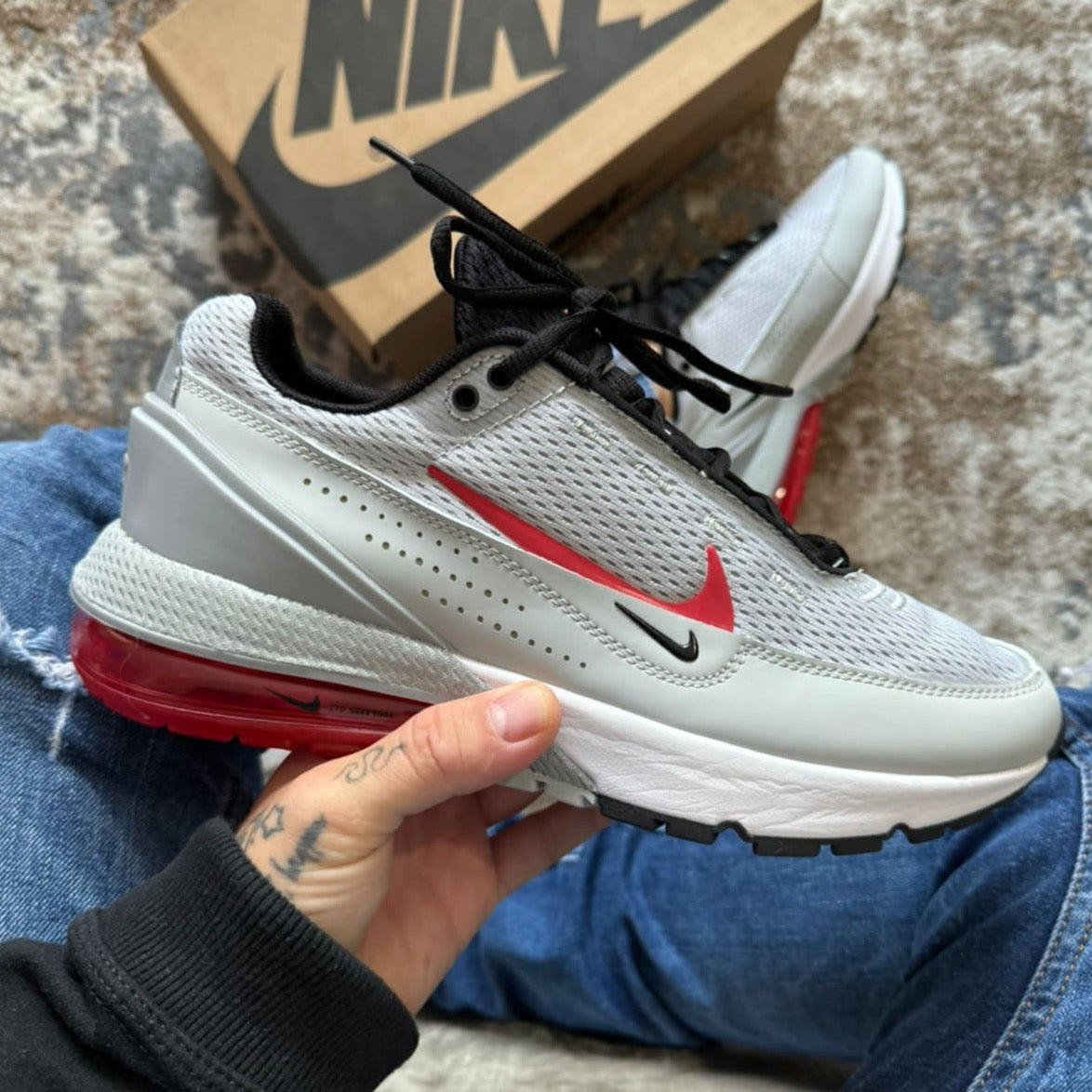 Nike Tempus Gris Rojo