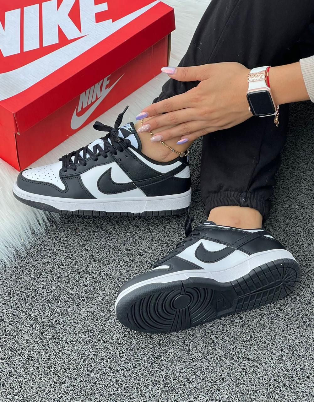 Nike SB Low Panda Blanco Negro