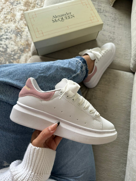 Alexander McQueen Blanco Rosado