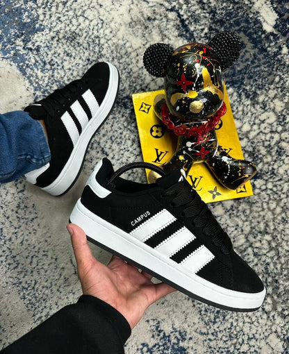 Adidas Campus Negro blanco