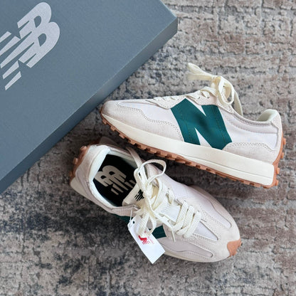 New Balance 327 Blanco Verde