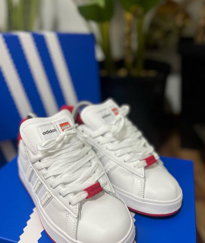 Adidas Lego Blanco Rojo