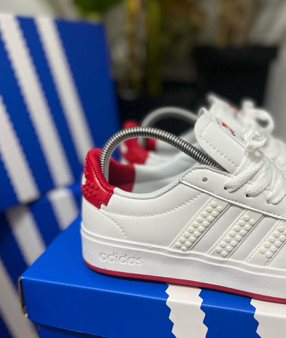 Adidas Lego Blanco Rojo