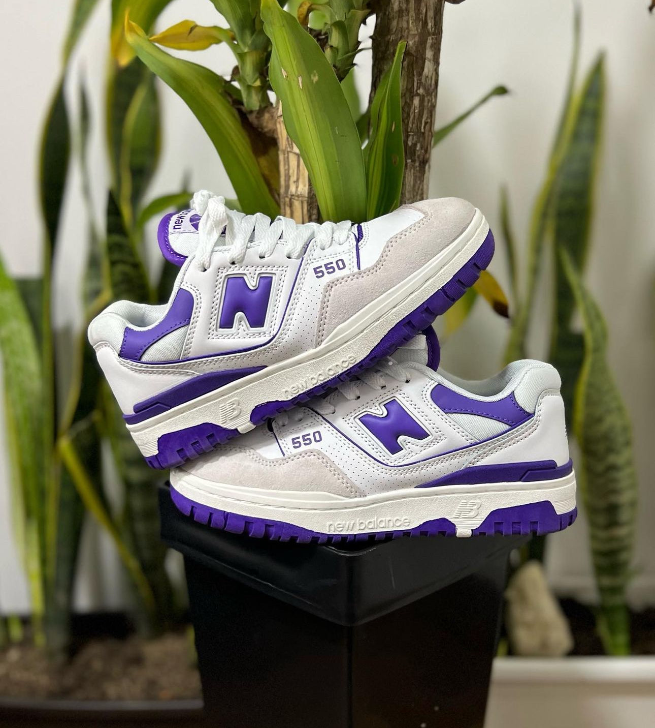 New Balance 550 Morado